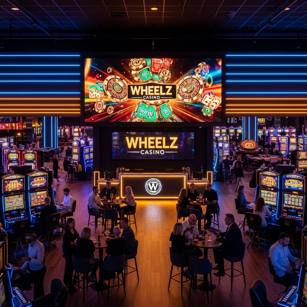 Wheelz Games Casino Interior
